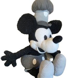 Disney Mickey Mouse Steamboat Willie plush. NWT